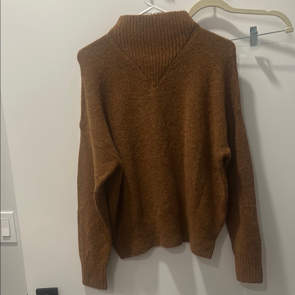 Madewell brown sweater